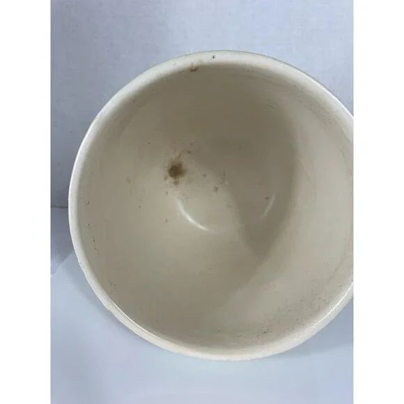 McCoy Planter Pot Pine Cone Jardiniere Blue Green Brown Vtg MCM Cottagecore - Picture 13 of 16